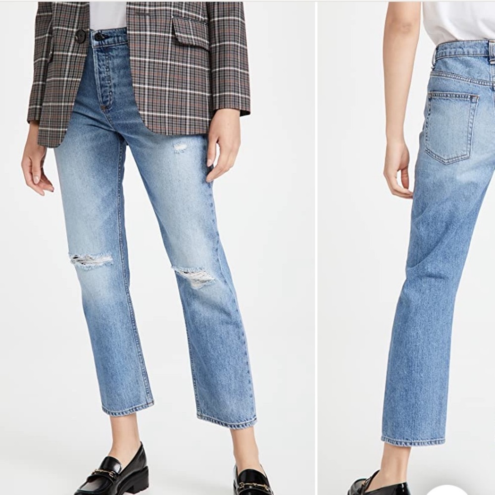 ASKK NY West High-Rise Straight Jean size 27